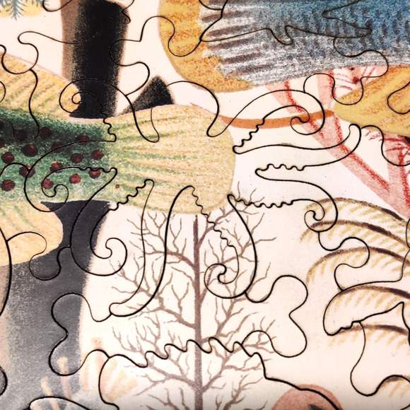 Liberty Puzzle Classic Wooden Jigsaw Puzzle Great Barrier Reef Silver Ed 129 pcs - Picture 8 of 16